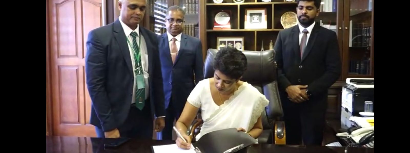 Samudika Jayaratne Assumes Duties
